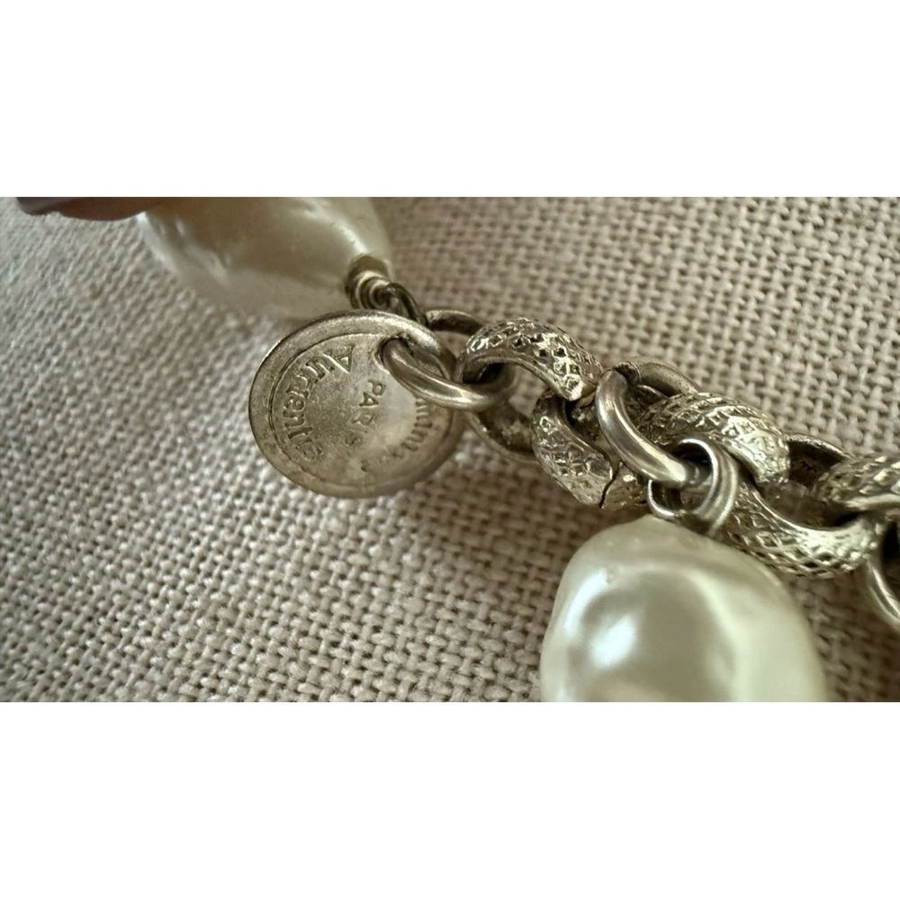 Rare Vintage Dominique Aurientis
Necklace 1980s Baroque Style Glass
Pearls EUC - Picture 5 of 10